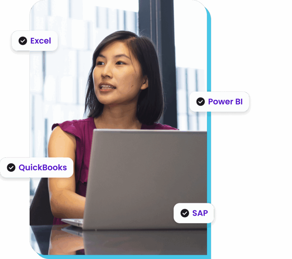 financial analyst banner