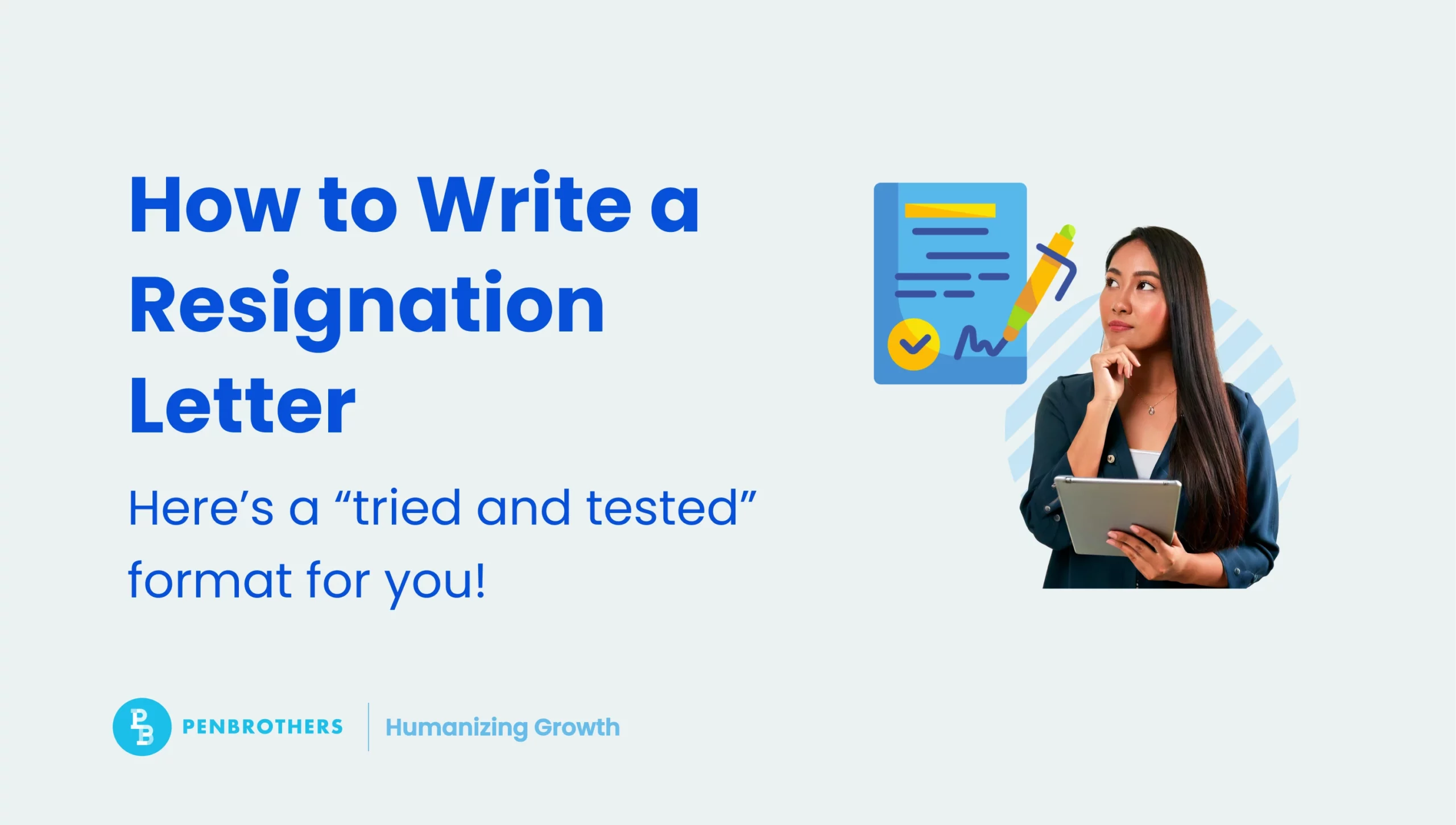 how to write a resignation letter