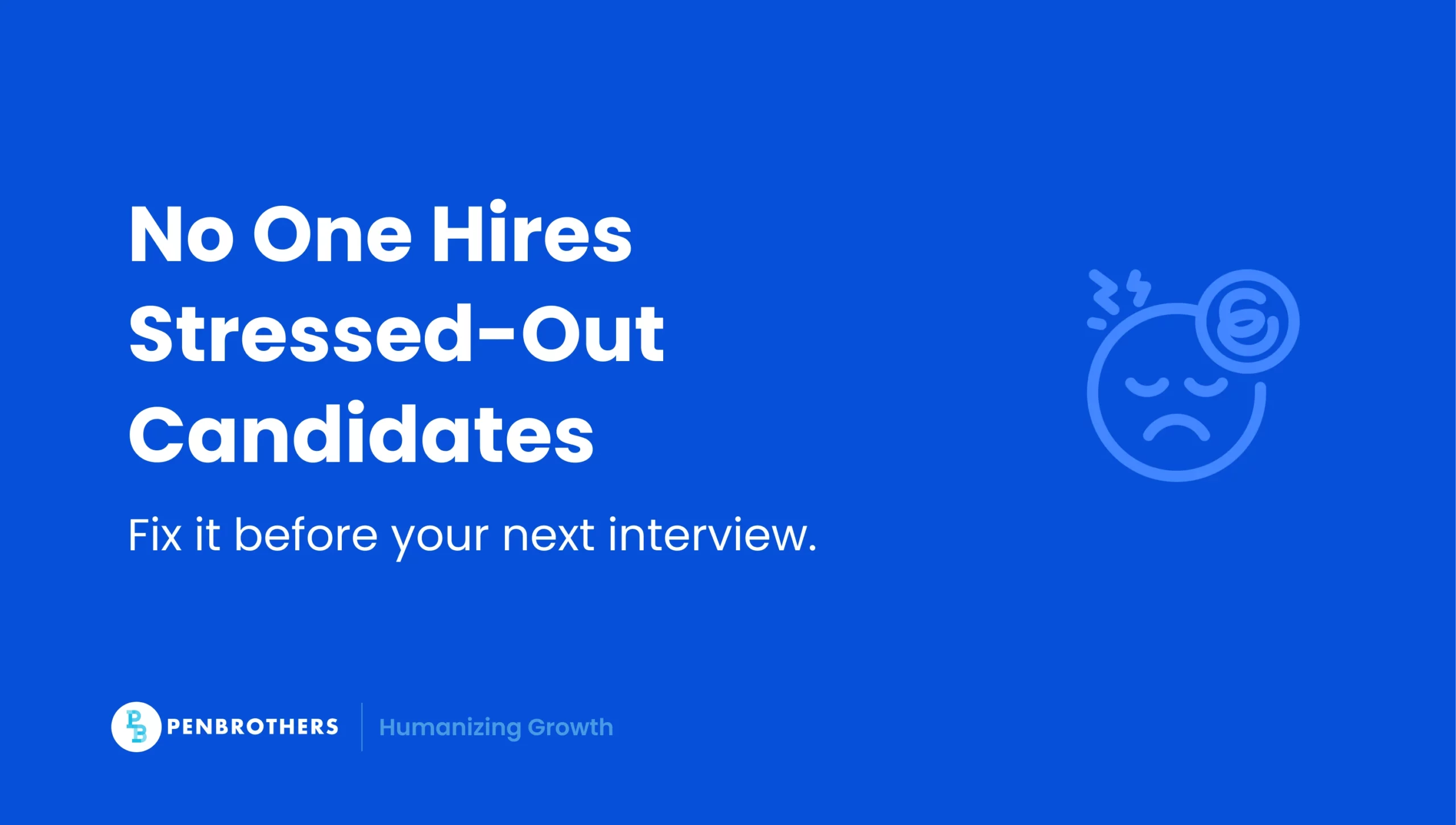 how do you deal with stress interview question