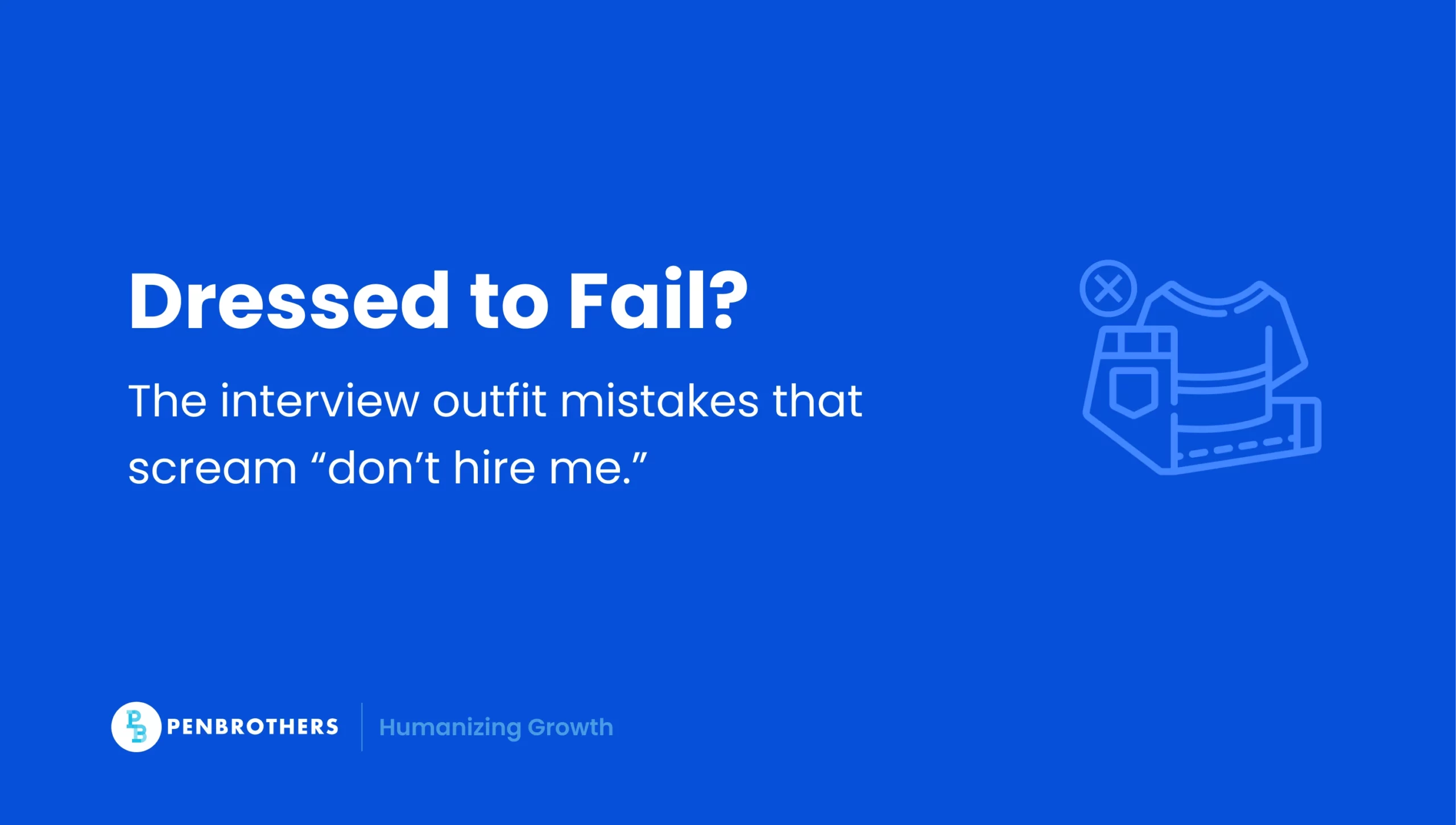 what not to wear in an interview