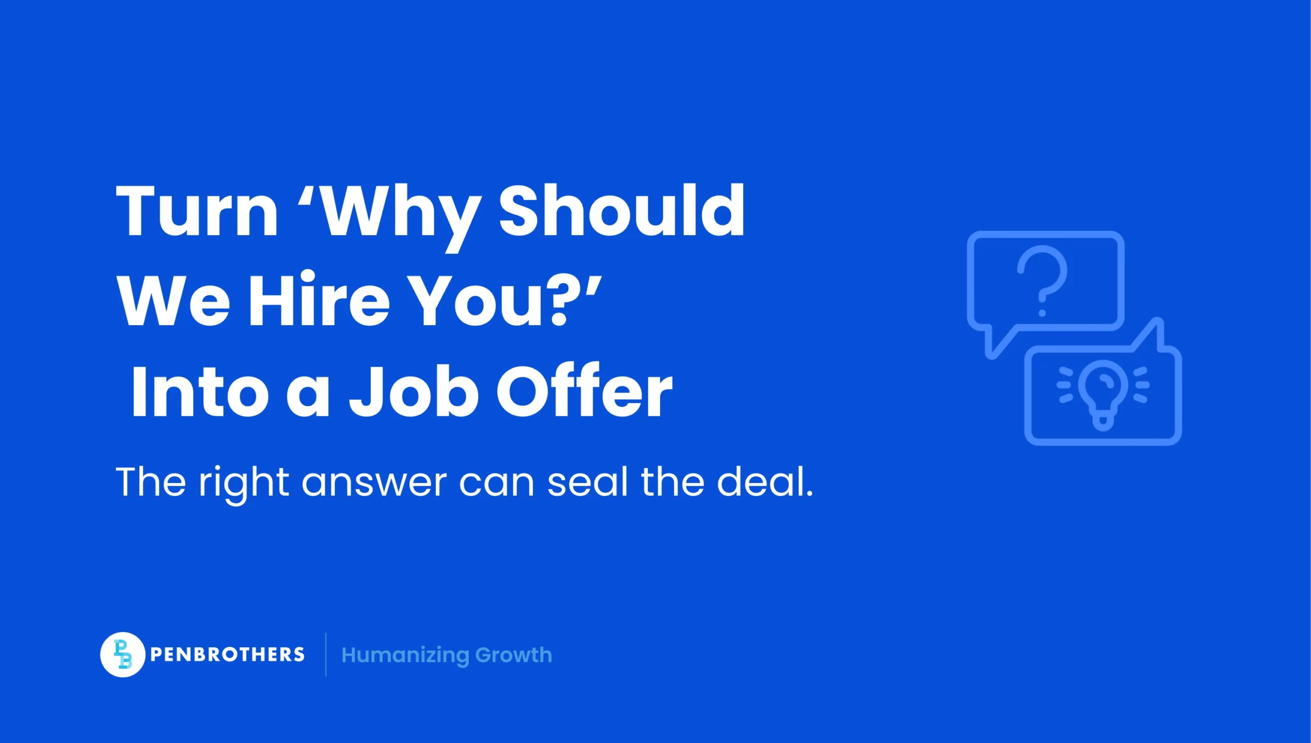 interview question and answer why should we hire you