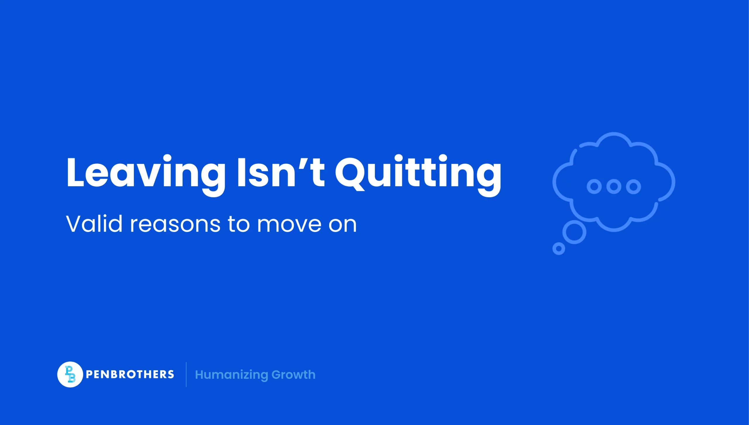 good reason for leaving your job