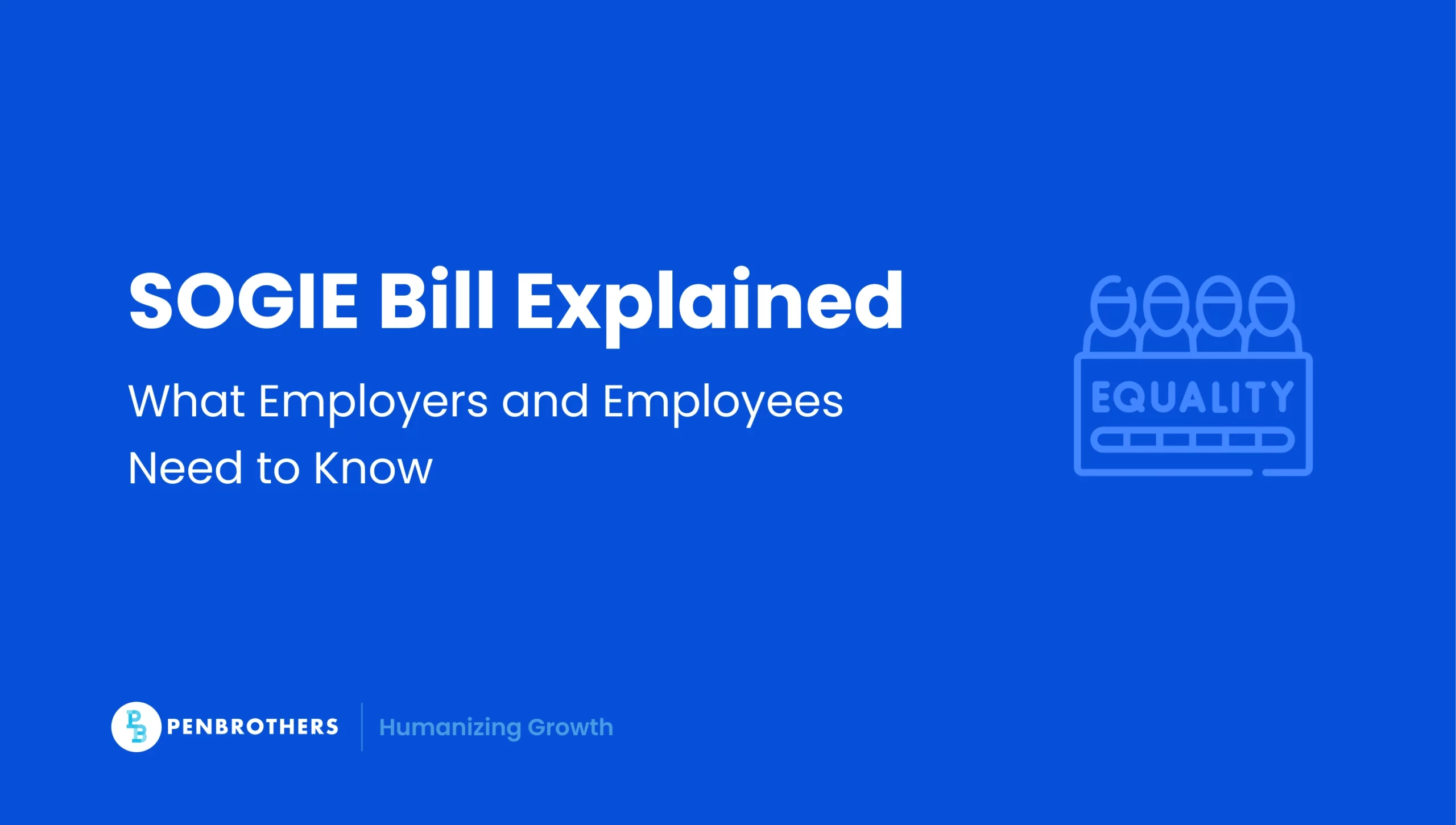 SOGIE Bill: What You Need to Know as Employers and Employees