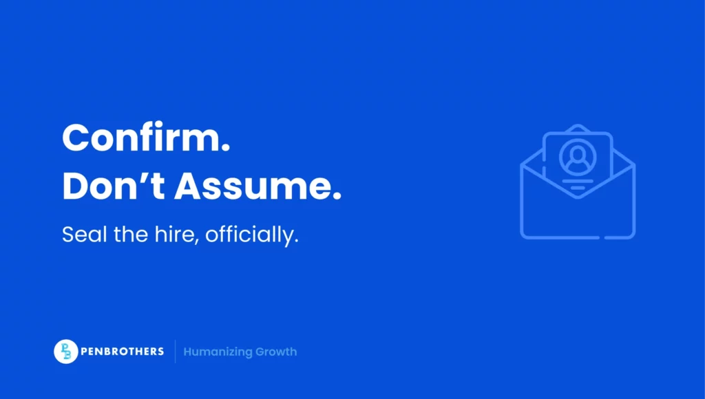 staff confirmation letter template tips