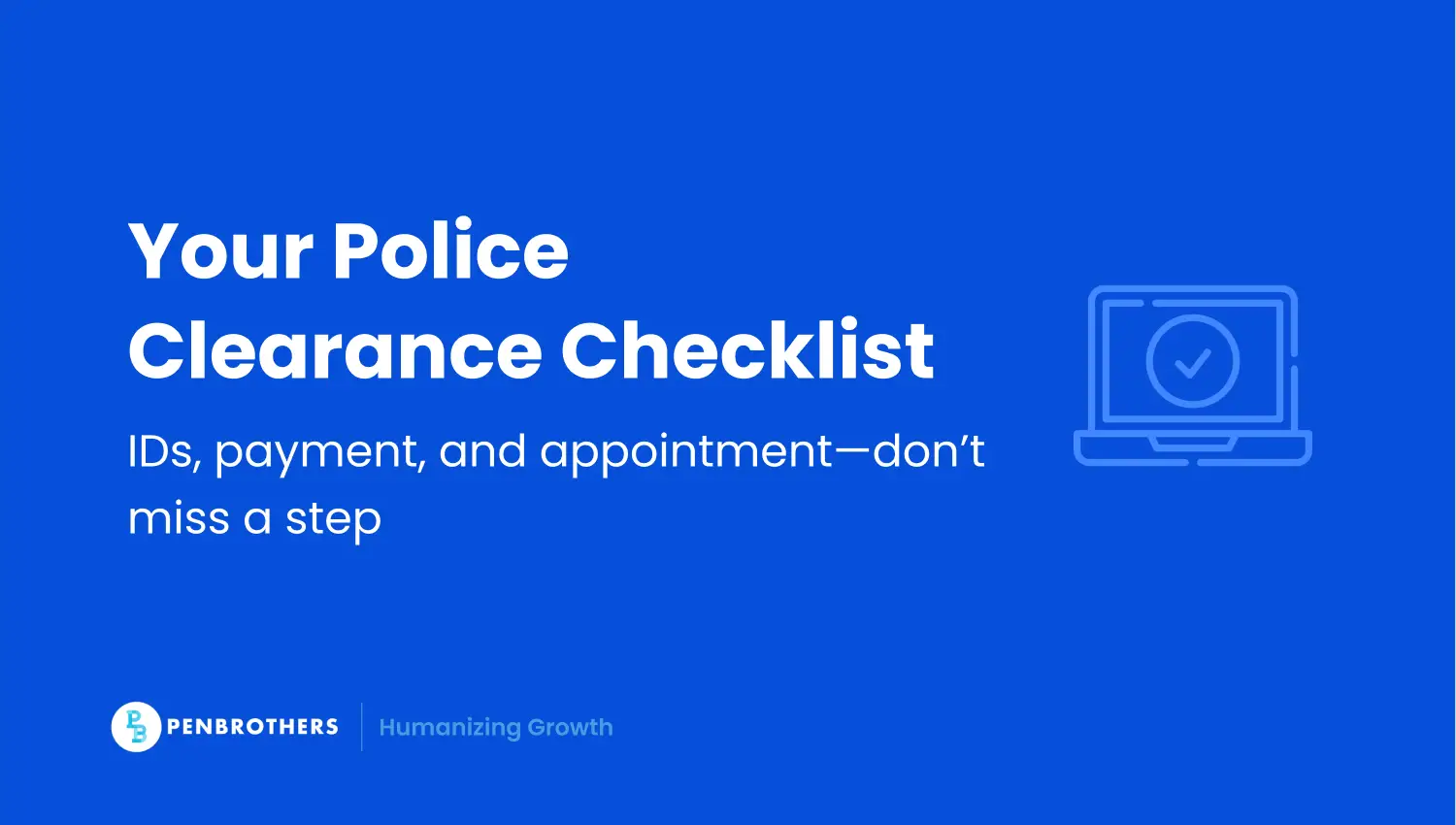 Police Clearance Online Appointment Made Easy for Remote Workers