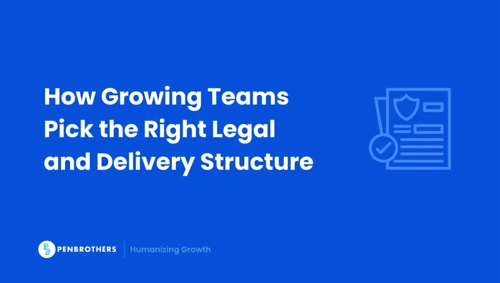 Remote offshore team