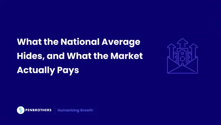 What the National Average Hides, and What the Market Actually Pays.