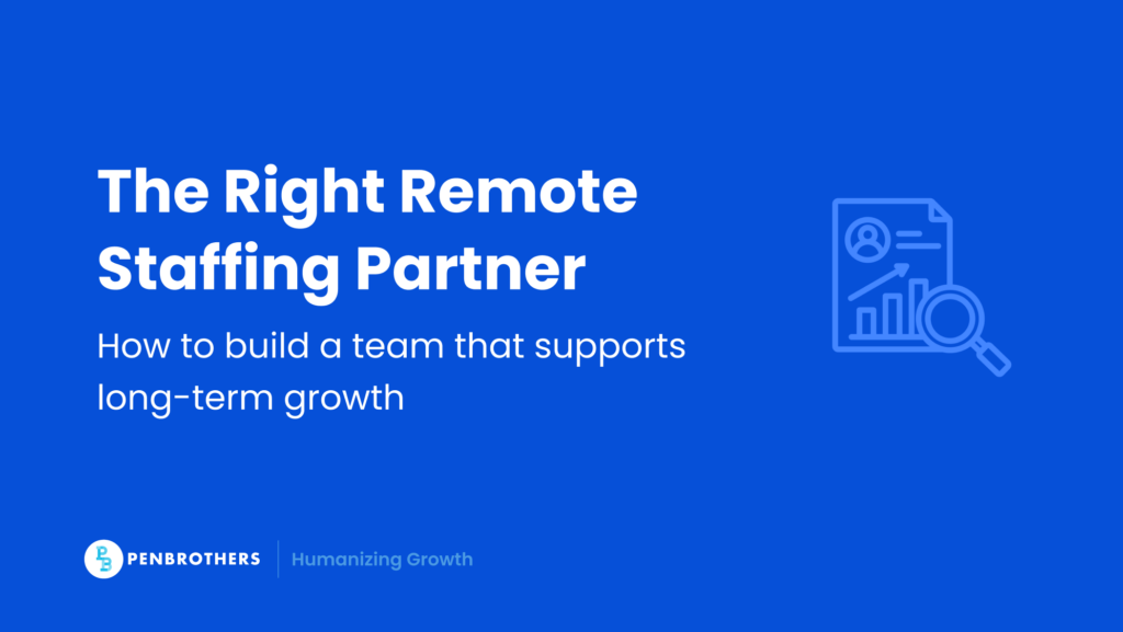 Remote staffing services philippines Blog Banner