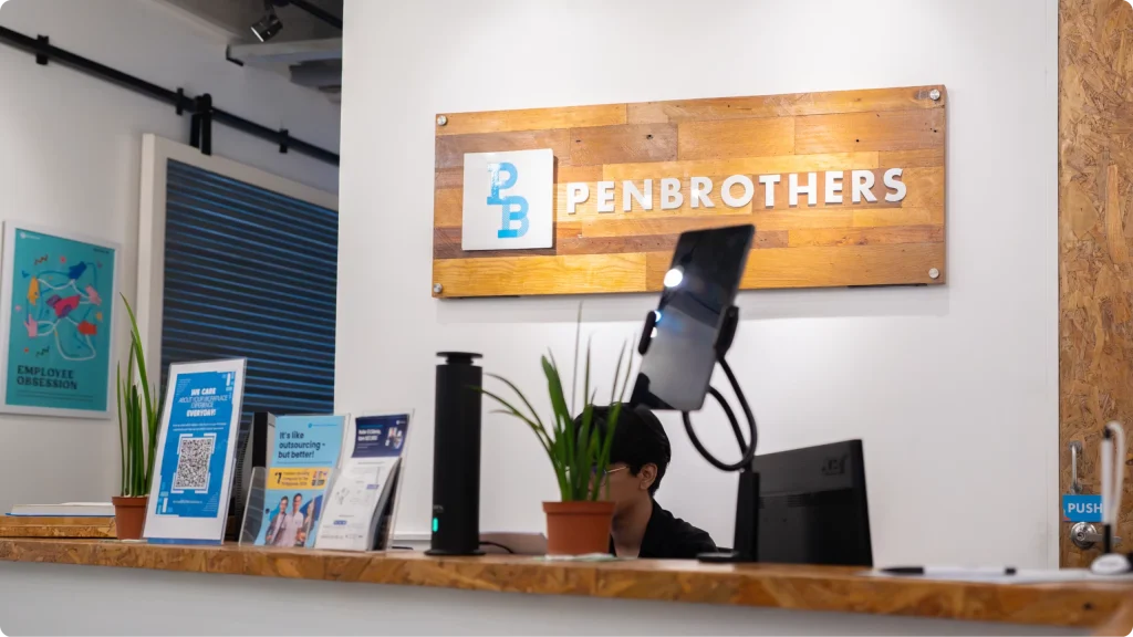 Inside the Penbrothers Mandaluyong office workspace