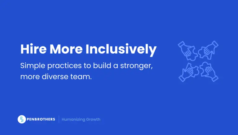 Best diversity and inclusion hiring practices Blog Banner