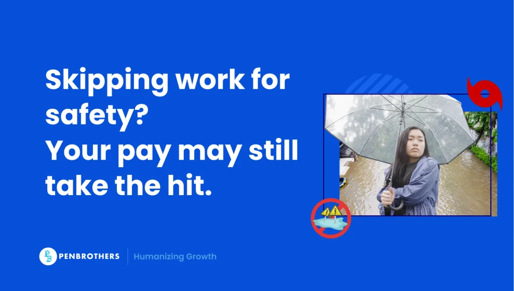 Skipping work for safety? Your pay may still take the hit.